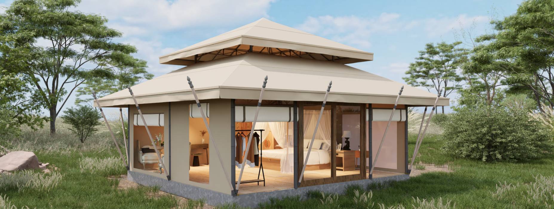 万荣县户外野奢帐篷